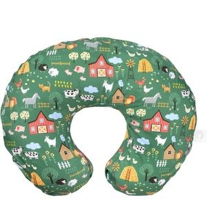 Green farm boppy pillow